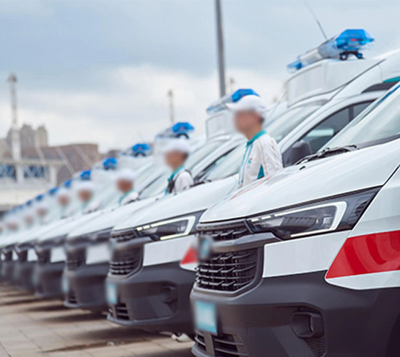 黄山服务车队展示